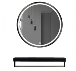 LED Bathroom Mirror with shelf